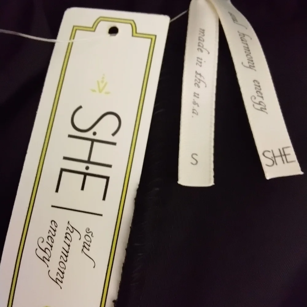 She Soul Harmony Energy Women's S Black Pull-on Drawstring Pockets Jogger